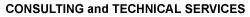 CONSULTING and TECHNICAL SERVICES